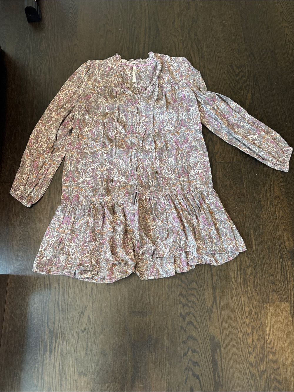 Anthropologie drop waist dress